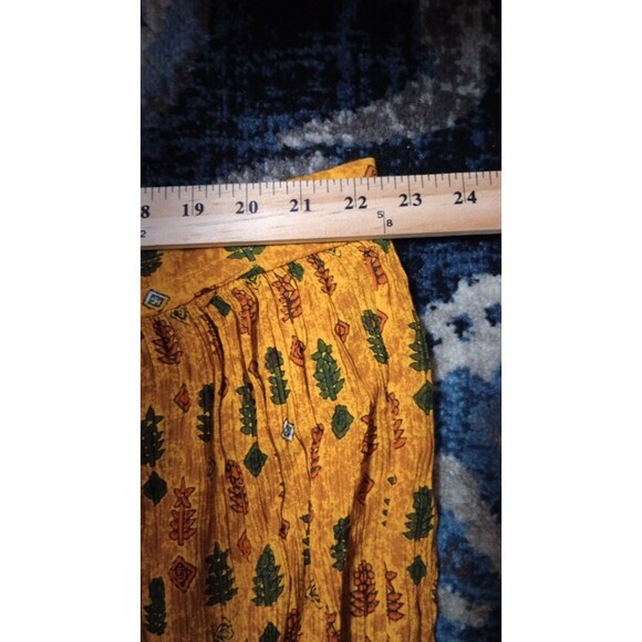 Exclusive By Whispers Maxi Skirt Sz M Button Front Tribal Boho Aztec Hippie - Picture 6 of 7